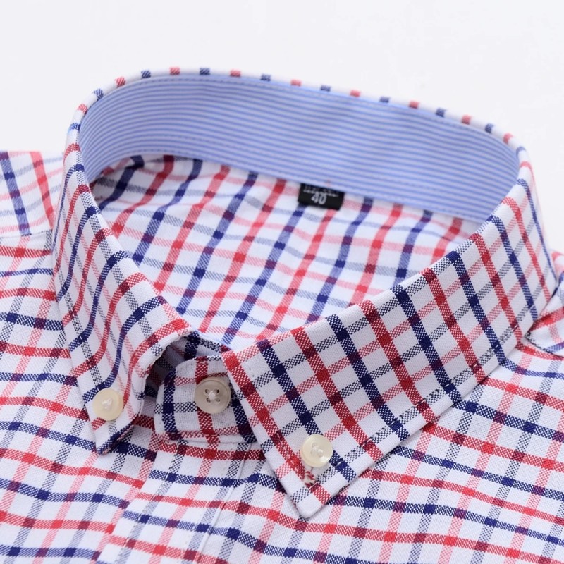 ฤดูร้อน 100% Cotton Oxford เสื - Oxford Cotton Casual Shirt Business บทวิจารณ์และราคา